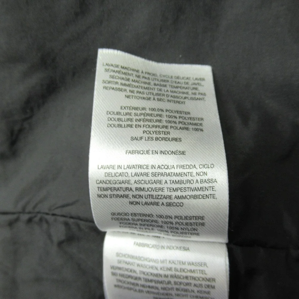 Columbia Jacket Kids Small 7/8 Black Hood 3in1 Shell OmniHeat Thermal Waterproof